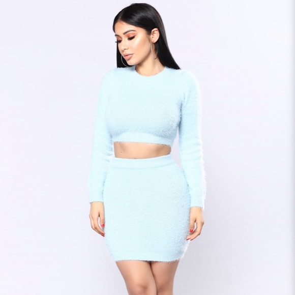 Fashion Nova Dresses & Skirts - Fashion Nova Fuzzy Set